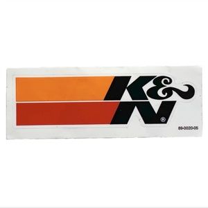 ★ K & N | AUTOMOTIVE RACING STICKER BADGE DECAL